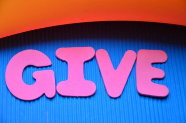 söz veriyorum bir arka plan üzerinde