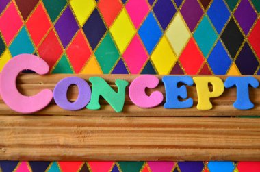 Kelime yazma yaratıcı. İş fotoğrafı, bir şey yapma sürecini gözler önüne seriyor.