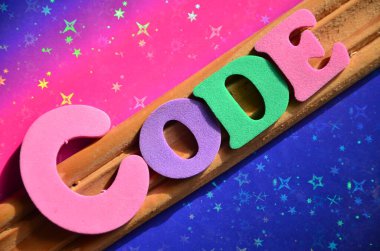 Soyut üzerinde sözcük metni