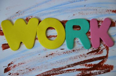 Finans veya iş teması için renkli arkaplan