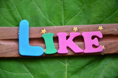 kelime gibi bir arka plan