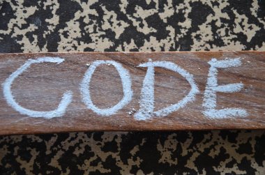 Tahtayla yazılmış kelime