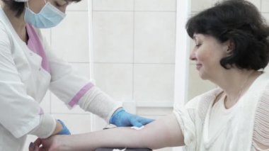 kan damarları üzerinden almak
