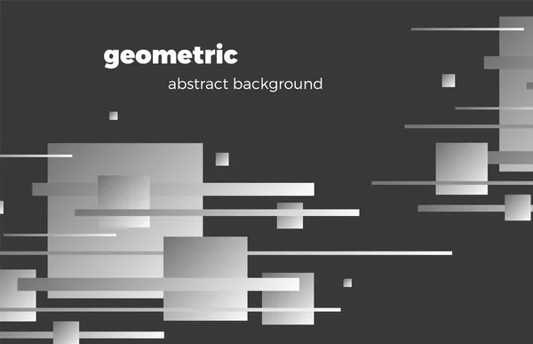 Fondo abstracto geométrico moderno, diseño minimalista, concepto creativo. Ilustración vectorial. Eps 10 — Archivo Imágenes Vectoriales