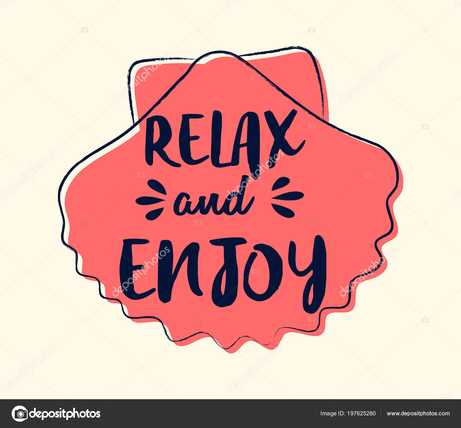 Relax Enjoy Funny Summer Element Text Concept Banner Vector Stock Vector Image By C Karolina Madej Relax Enjoy Funny Summer Element Text Concept Banner Vector Stock Vector Image By C Karolina Madej
