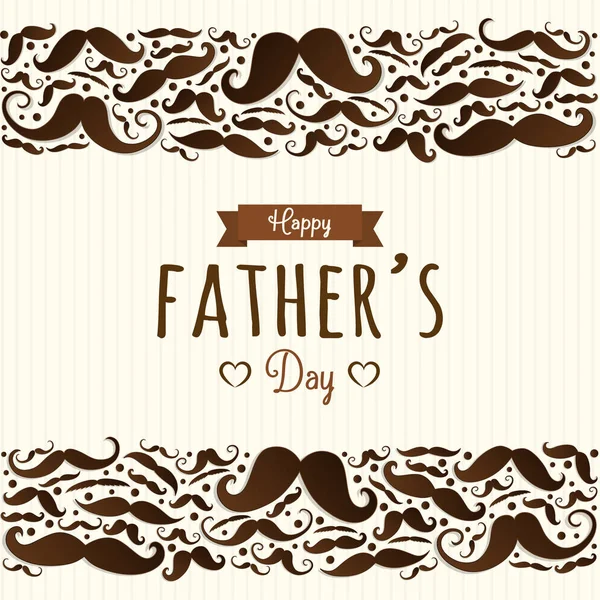 Concept Poster Father Day Vector — Stock Vector