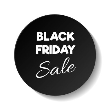 Black Friday Satılık - afiş. Vektör.