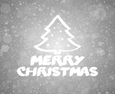 Parlak arka plan üzerinde Noel selamlar. Vektör.