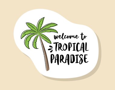 Retro tarzı komik yaz rozeti. Vektör.