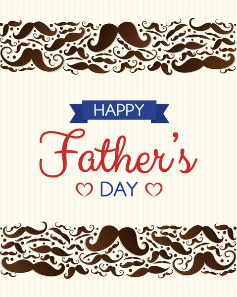 Concept Poster Father Day Vector — Stock Vector