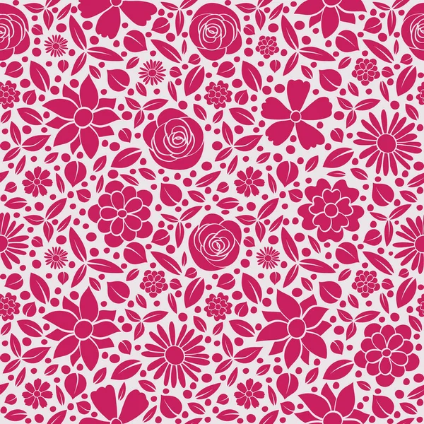 Sorunsuz çiçek desenli - kağıt ambalaj. Anneler günü, kadının günü ve Sevgililer günü. Vektör