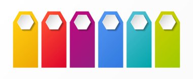 Infographic - boş düzen kavramı. Vektör.