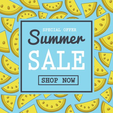 Poster yaz Satılık kavramı. Vektör.