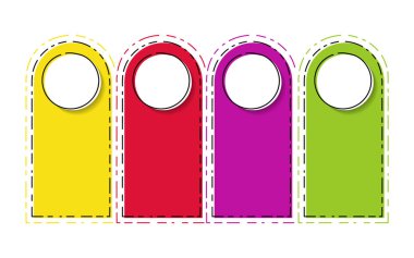 İş Infographic boş düzeni. Vektör.