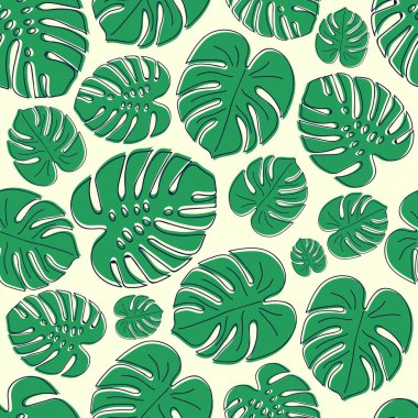 Tropikal yaz artalanla bırakır. Vektör.