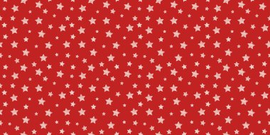 El ile seamless modeli kavramı yıldız çizilmiş. Vektör.