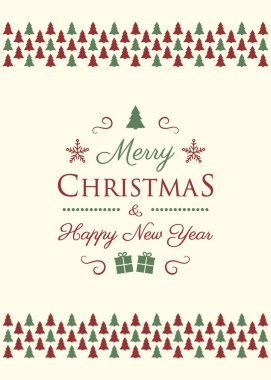 Mutlu Noeller hat süslemeleri ile tasarımı. Vektör.