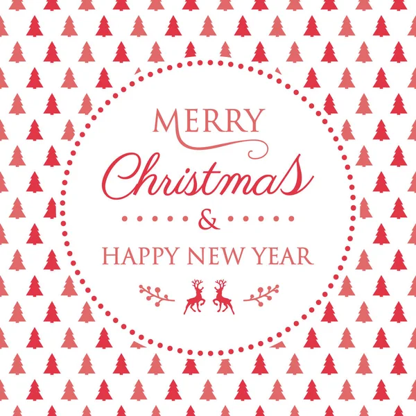 Noel afiş ile şenlikli süsler ve selamlar. Vektör. 
