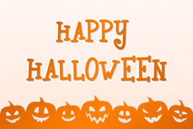 Cadılar Bayramı poster korkutucu Kabak ile. Vektör.