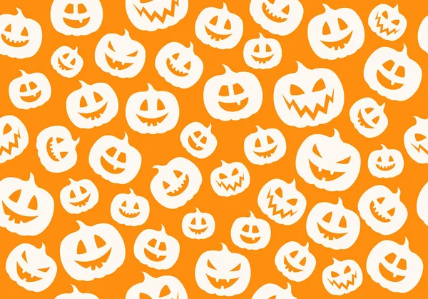 Texture Pumpkins Halloween Concept Vector — Stock Vector