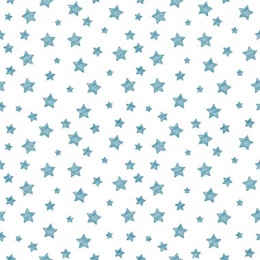 Arka plan karnaval parti için seamless modeli yıldız ile-. Vektör.