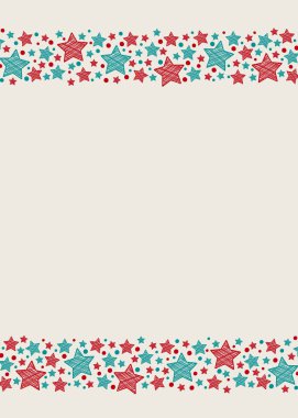 Arka plan Christmas yıldız ile. Vektör.