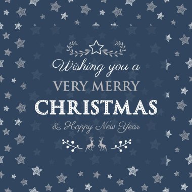 Noel dilek ve süslemeleri ile arka plan. Vektör.
