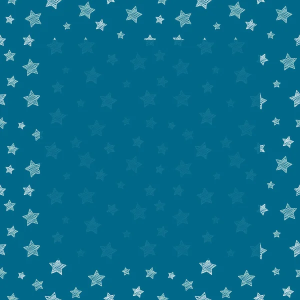 Fondo Navidad Con Hermosos Copos Nieve Vector — Vector de stock