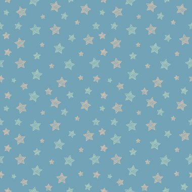 Yıldız ile bir duvar kağıdı tasarımı. Vektör.