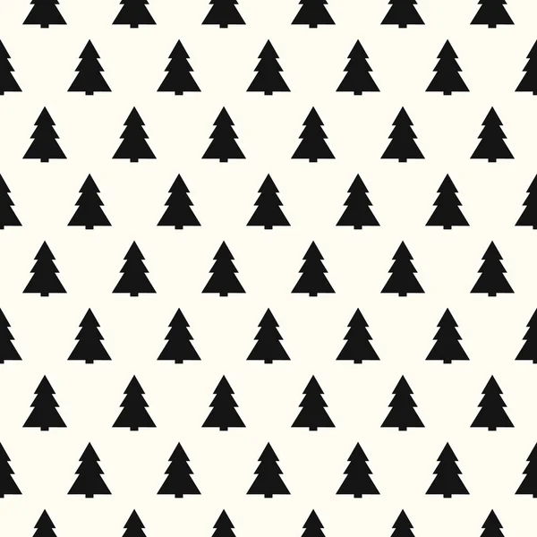 Concepto Textura Perfecta Con Árboles Navidad Vector — Archivo Imágenes Vectoriales