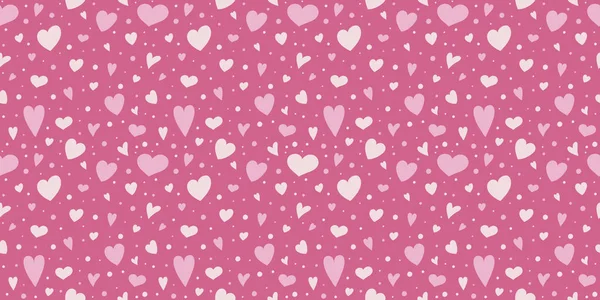 Концепция Обоев Нарисованными Руки Сердечками День Святого Валентина День Матери — стоковый вектор