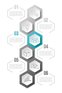 Şirket zaman çizelgesi - iş infograph kavramı. Vektör