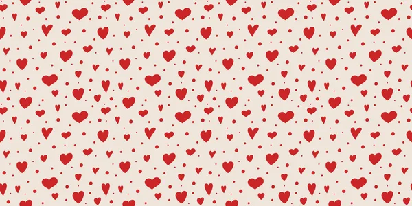 Concept Wrapping Paper Cute Hearts Valentine Day Mother Day Women — Stock Vector