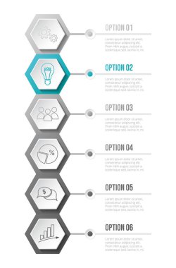 İş infograph şablon kavramı ile kutsal kiþilerin resmi. Vektör