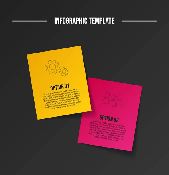 Έννοια Της Εταιρείας Infograph Παρουσίαση Των Επιχειρήσεων Διάνυσμα — Διανυσματικό Αρχείο