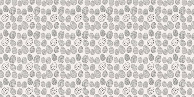 Paskalya renkli yumurta ile arka plan. Vektör