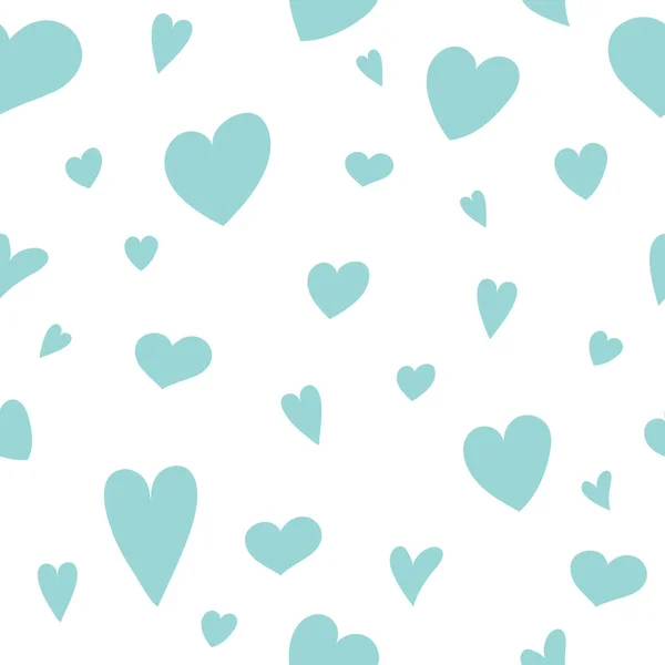 Χαριτωμένο Ομαλή Υφή Πολύχρωμες Καρδιές Ημέρα Του Αγίου Βαλεντίνου Ημέρα — Διανυσματικό Αρχείο