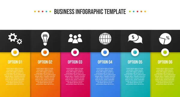 Hito Empresa Con Iconos Negocio Línea Tiempo Empresa Vector — Vector de stock