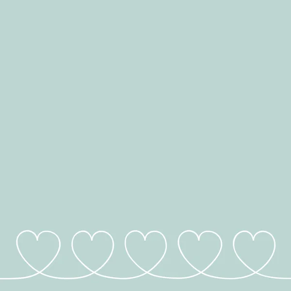 Hintergrund Mit Niedlichen Handgezeichneten Herzen Für Muttertag Frauentag Und Valentinstag — Stockvektor