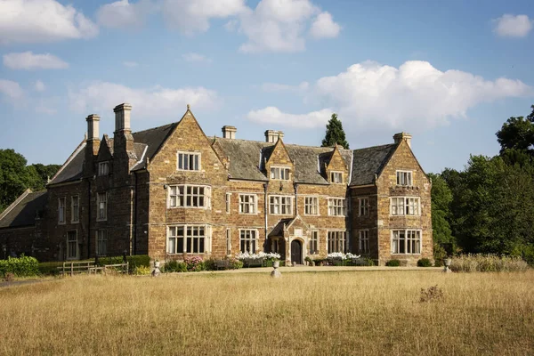 Launde Abbey Leicestershire Juli 2018 Einst Sitz Der Cromwell Familie Stockbild