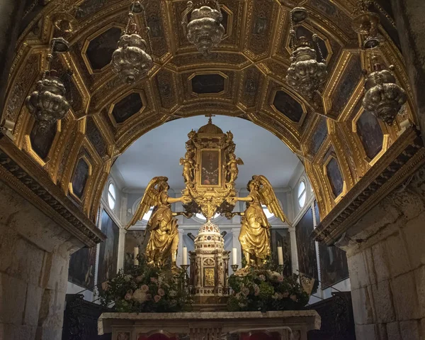 Kroatien Geteilt Juni 2018 Innenraum Der Kathedrale Des Heiligen Domnius — Stockfoto