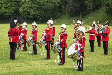 Band of the Royal Welsh - Drums clipart