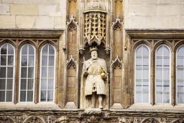 İngiltere, Cambridge-Ağustos 2018: Trinity College, Kral Henry VIII Ho