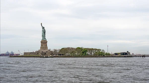 Estados Unidos Nueva York Mayo 2019 Estatua Libertad Isla Libertad — Foto de Stock