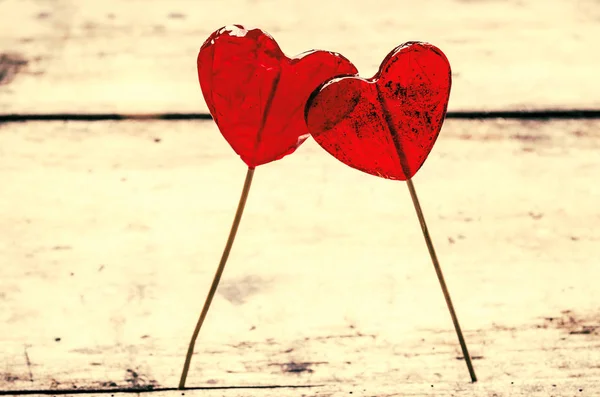 Dia dos Namorados fundo com corações. — Fotografia de Stock