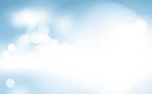 Light Blue Bokeh Background Blurred Sky Design Cloudy White Paint — Stock Photo, Image