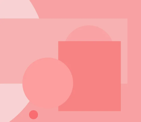 Roze, koraal kleur papier geometrische platte liggend als achtergrond en — Stockfoto