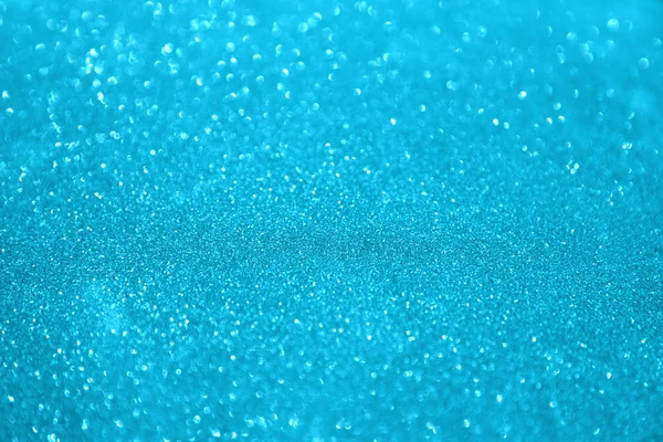 ブルーのきらびやかクリスマスライト。ぼやけた抽象ホリデー backg — ストック写真
