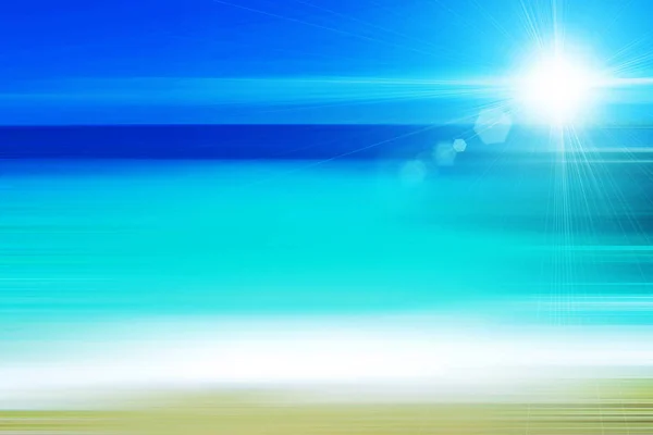 Natürlicher Hintergrund mit hellem Sonnenlicht — Stockfoto