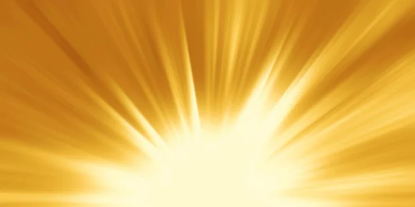 Fundo abstrato. Luz mágica com explosão de ouro. Luz dourada — Fotografia de Stock